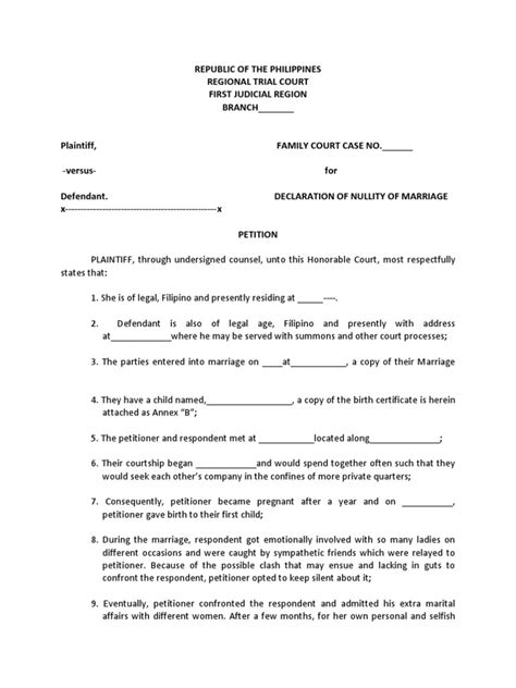 annulment deutsch.
